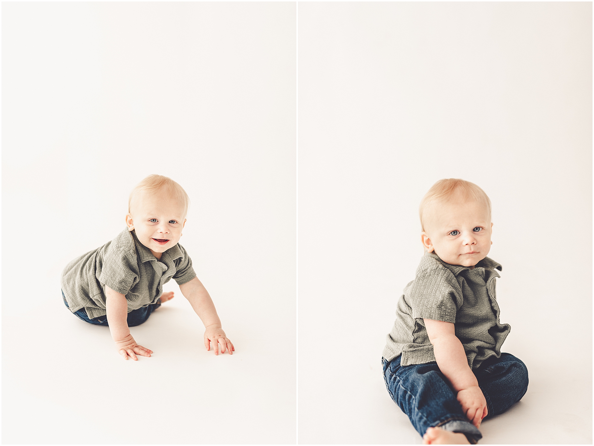 Kara Evans Photographer is a Kankakee studio one-year milestone photographer located at Studio 388 in downtown Kankakee, Illinois.