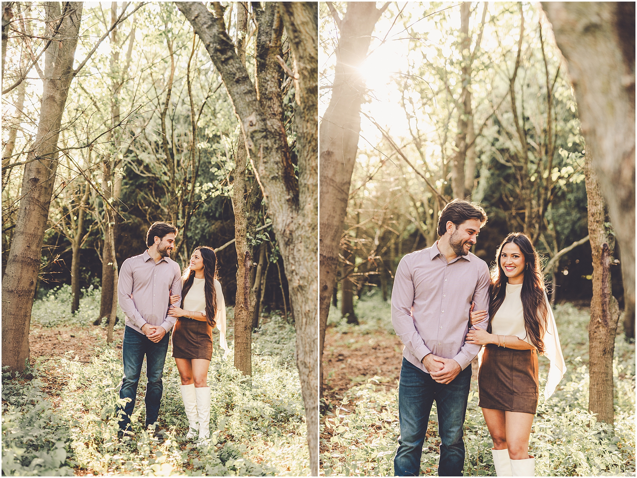 Central Illinois farm engagement photos in Sheldon, Illinois with Central Illinois photographer Kara Evans Photographer.