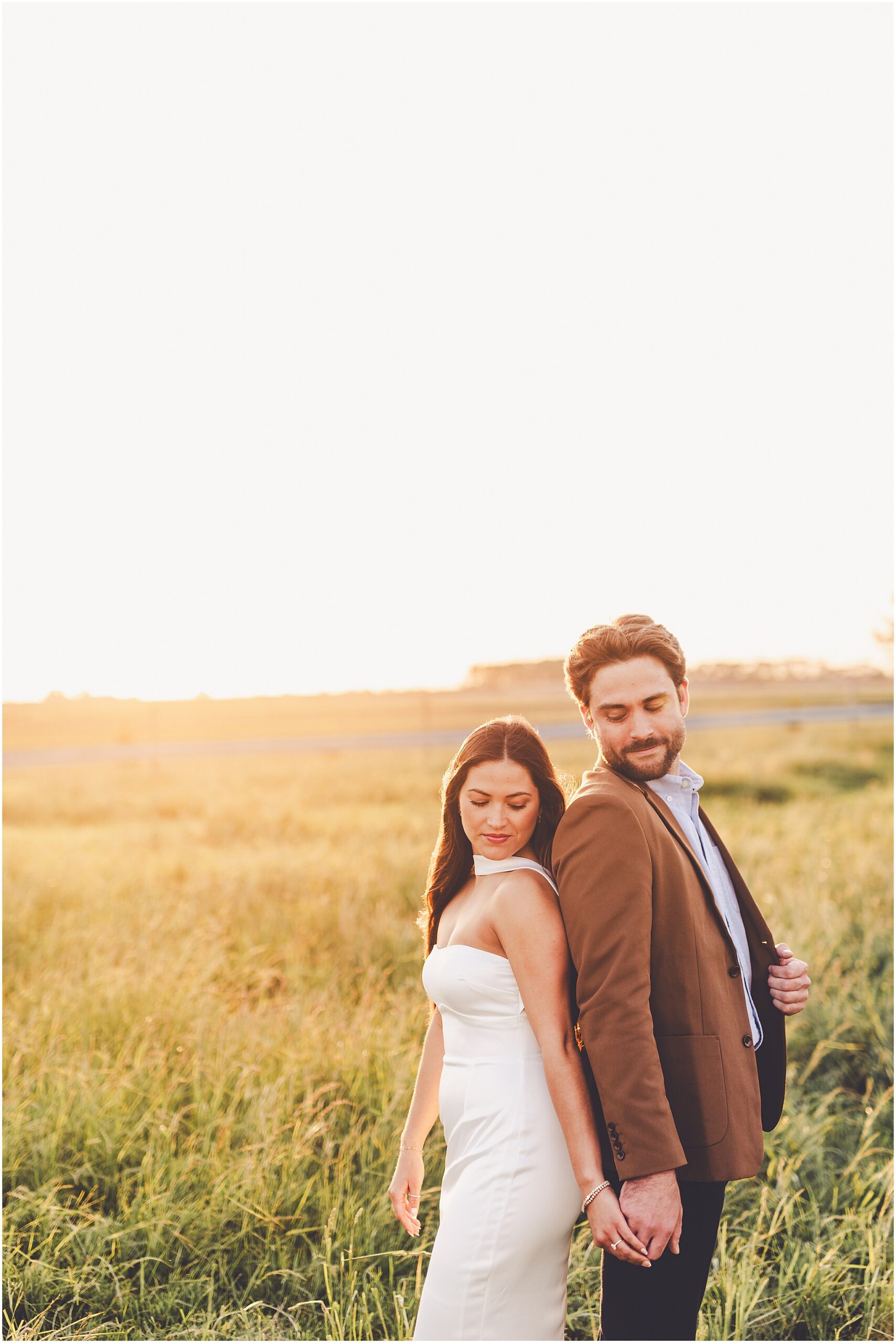 Central Illinois farm engagement photos in Sheldon, Illinois with Central Illinois photographer Kara Evans Photographer.