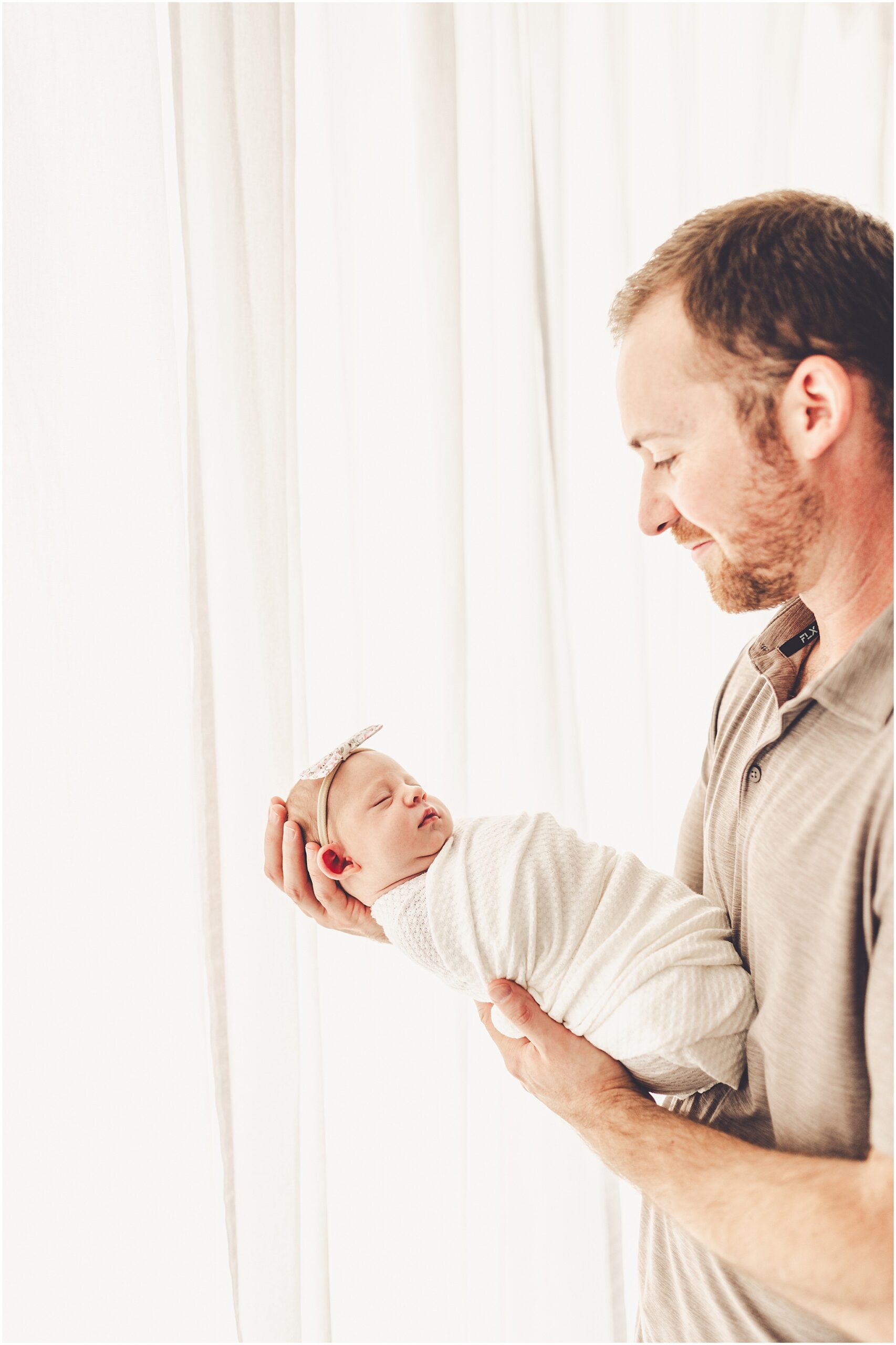 Cozy newborn photos at Studio 388 in Kankakee. Kara Evans Photographer photographs growing families in Kankakee & Iroquois County.