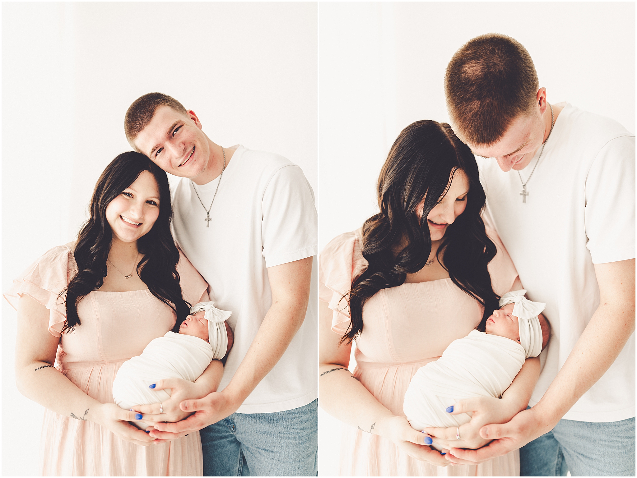Kara Evans Photographer is a Kankakee studio newborn photographer based in Kankakee, Illinois at the natural light photo studio, Studio 388.