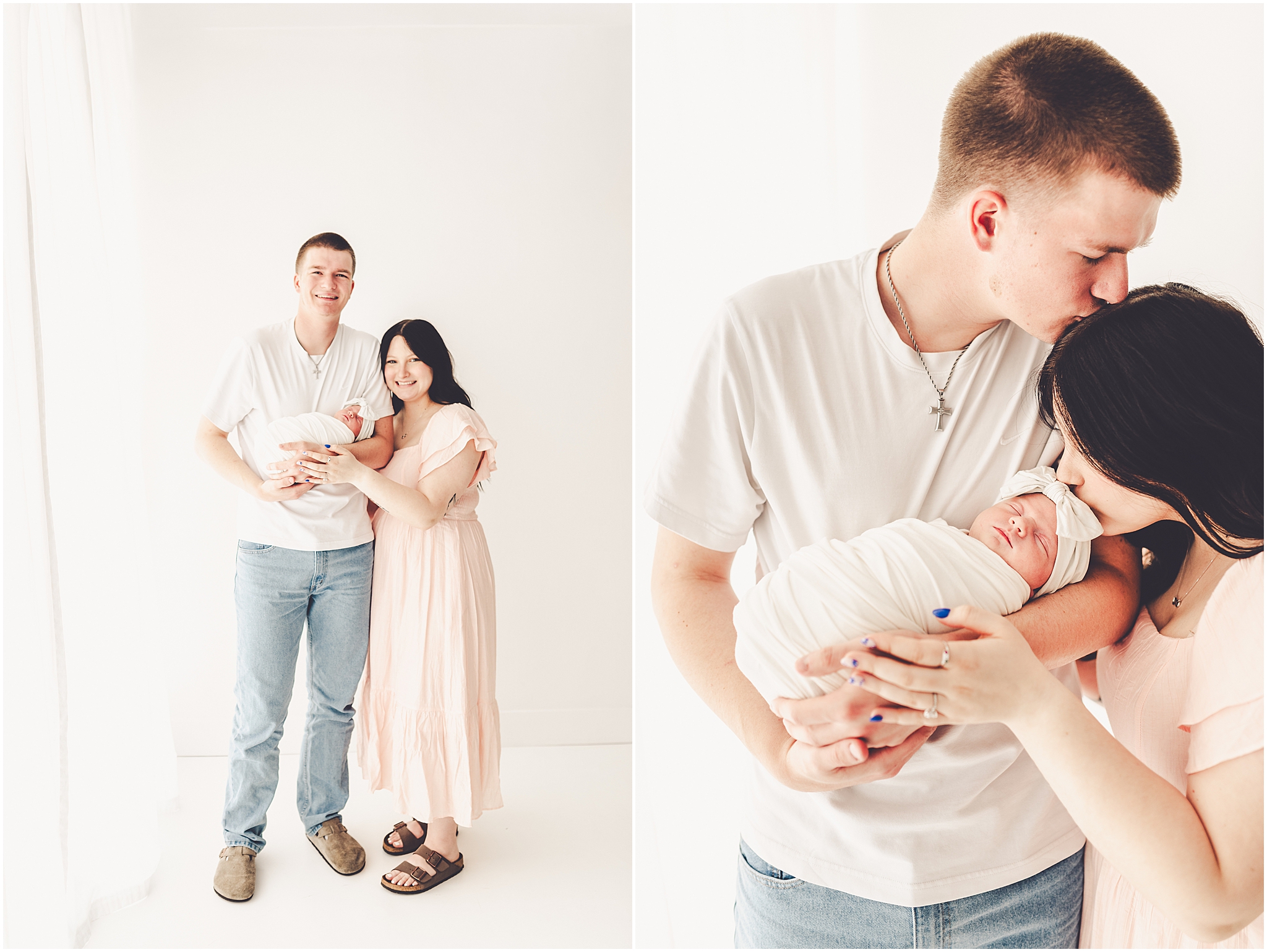 Kara Evans Photographer is a Kankakee studio newborn photographer based in Kankakee, Illinois at the natural light photo studio, Studio 388.