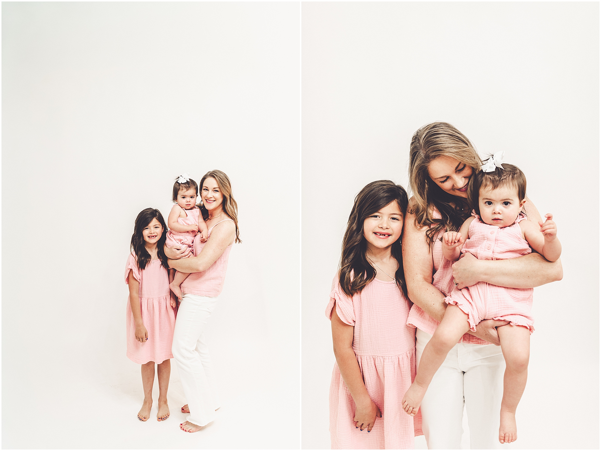 Mommy & me photoshoot inspiration from a Mother's Day photoshoot at JP STYLE CO. in Kentland, Indiana with Kara Evans Photographer.