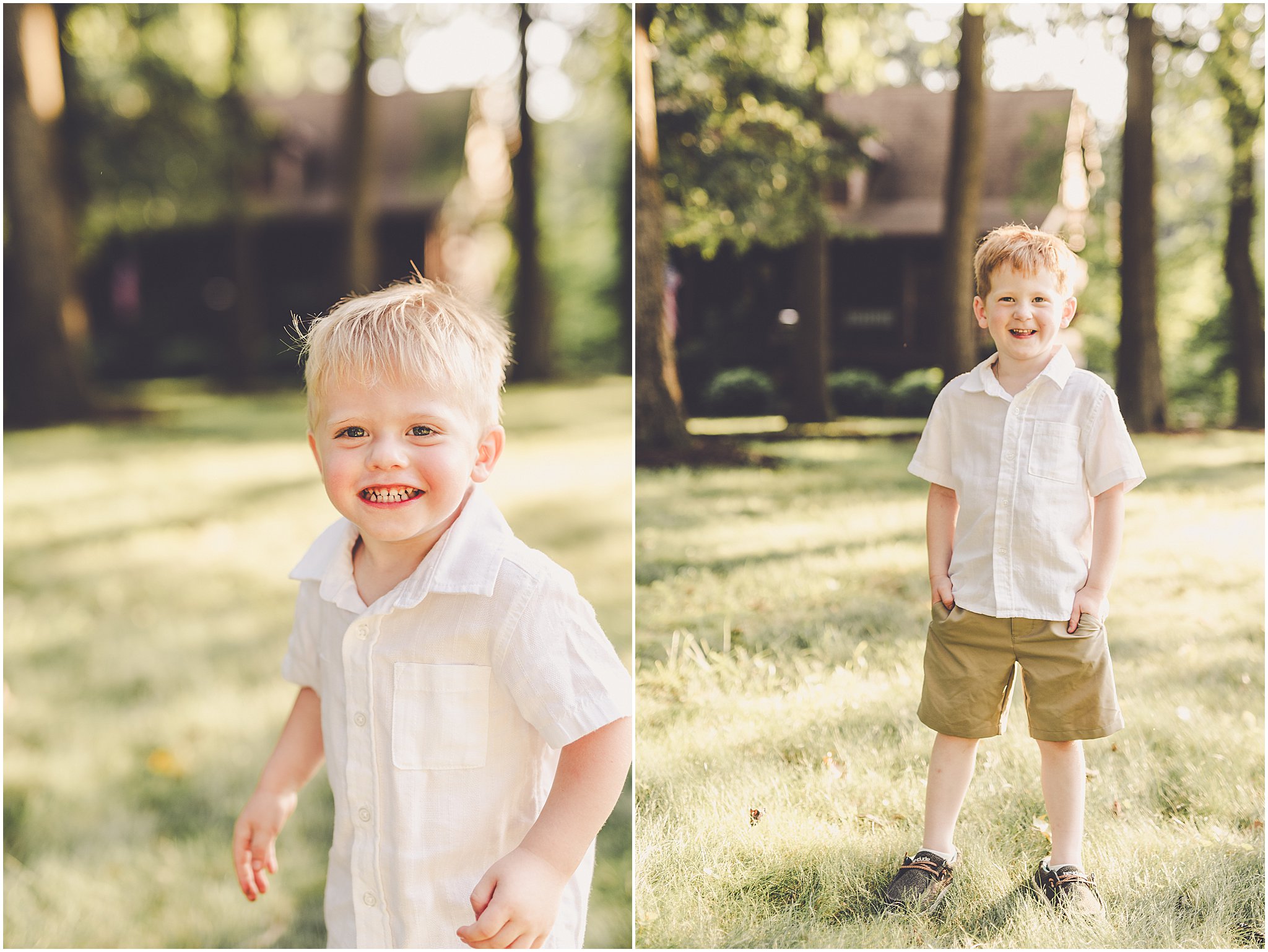 A summer family photography session with Iroquois County family photographer Kara Evans Photographer.