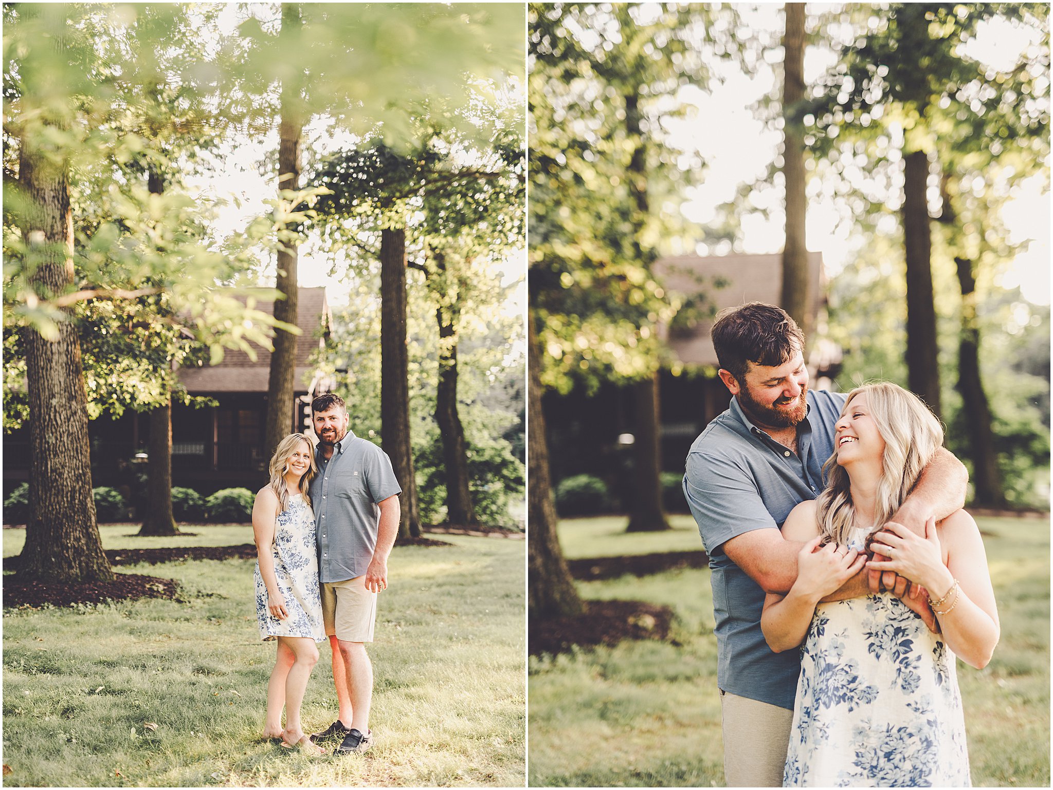A summer family photography session with Iroquois County family photographer Kara Evans Photographer.