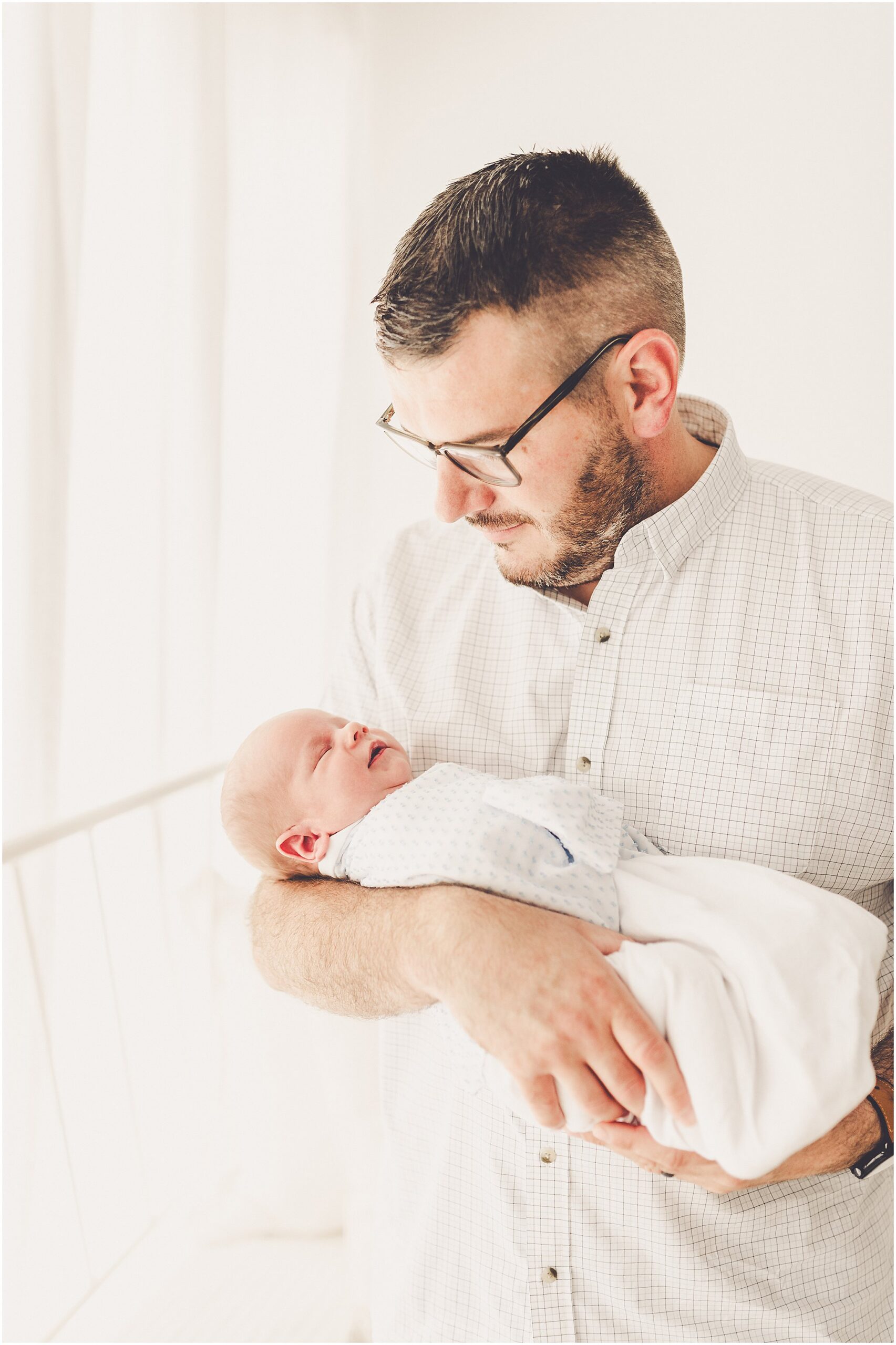Featuring Kankakee newborn photos at the natural light photography studio, Studio 388, in Kankakee, Illinois with Kara Evans Photographer.