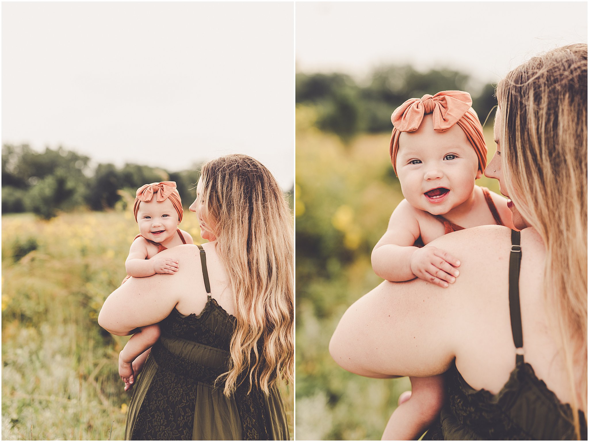 Take a look at this summer Central Illinois family session at a local forest preserve with family photographer Kara Evans Photographer.