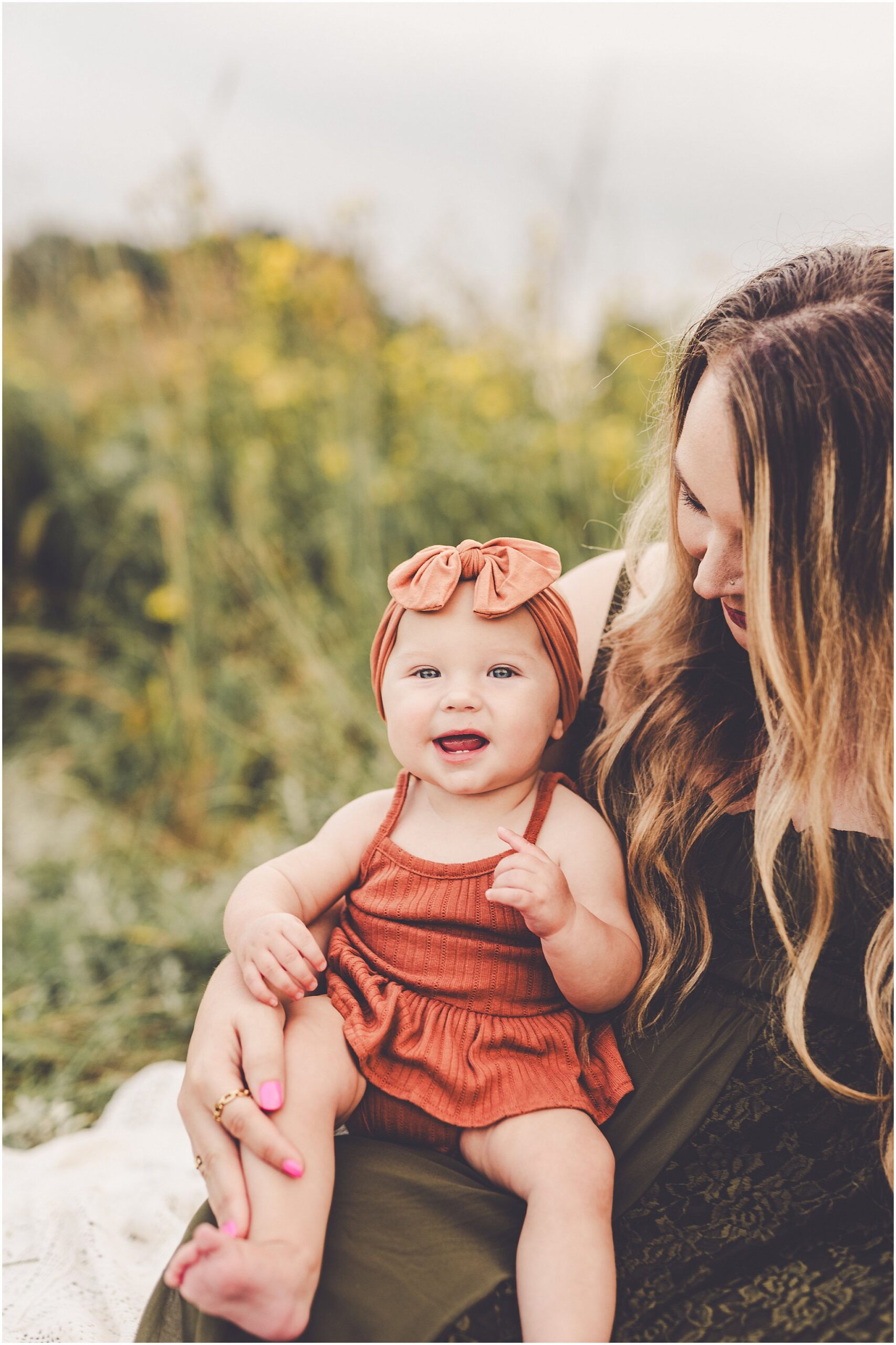 Take a look at this summer Central Illinois family session at a local forest preserve with family photographer Kara Evans Photographer.