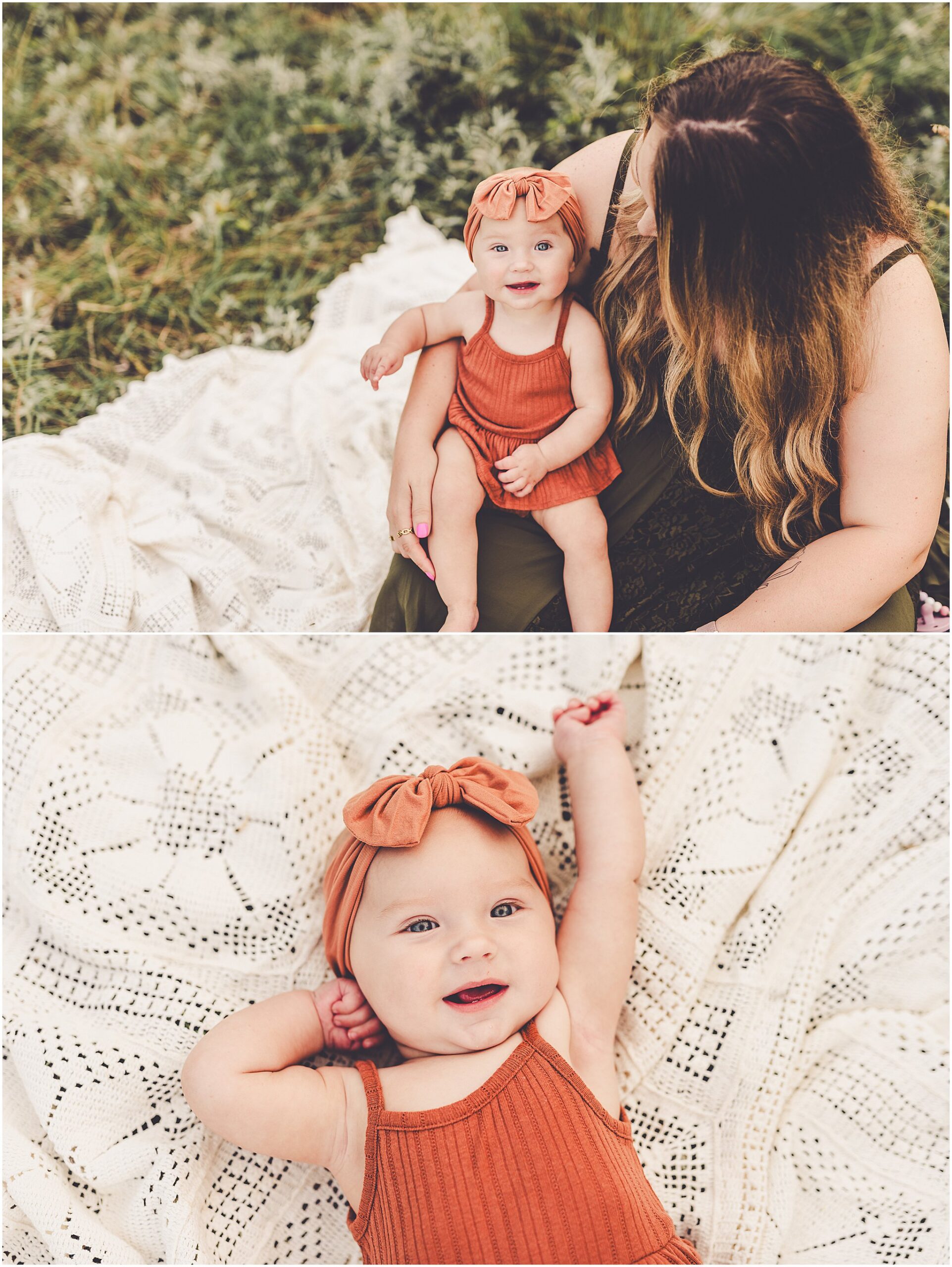 Take a look at this summer Central Illinois family session at a local forest preserve with family photographer Kara Evans Photographer.