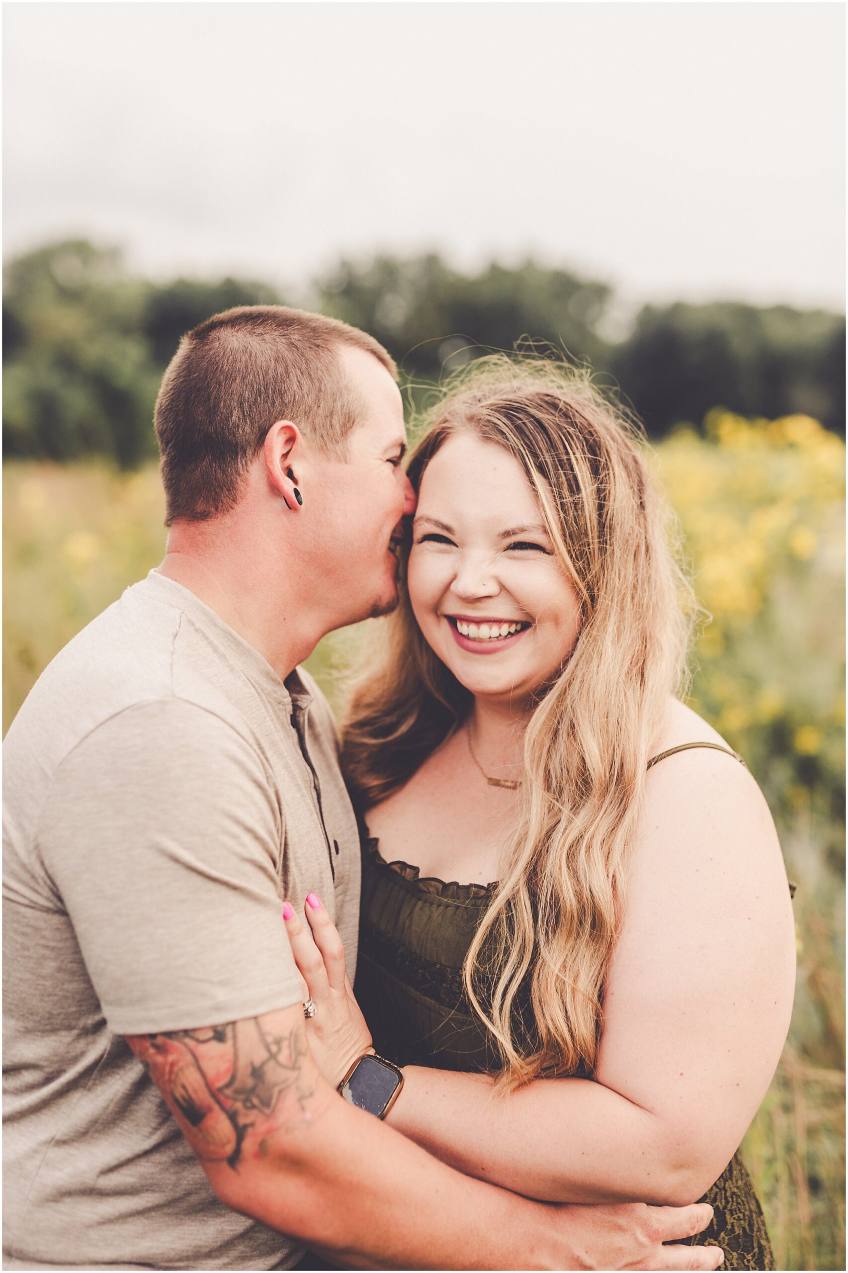 Take a look at this summer Central Illinois family session at a local forest preserve with family photographer Kara Evans Photographer.