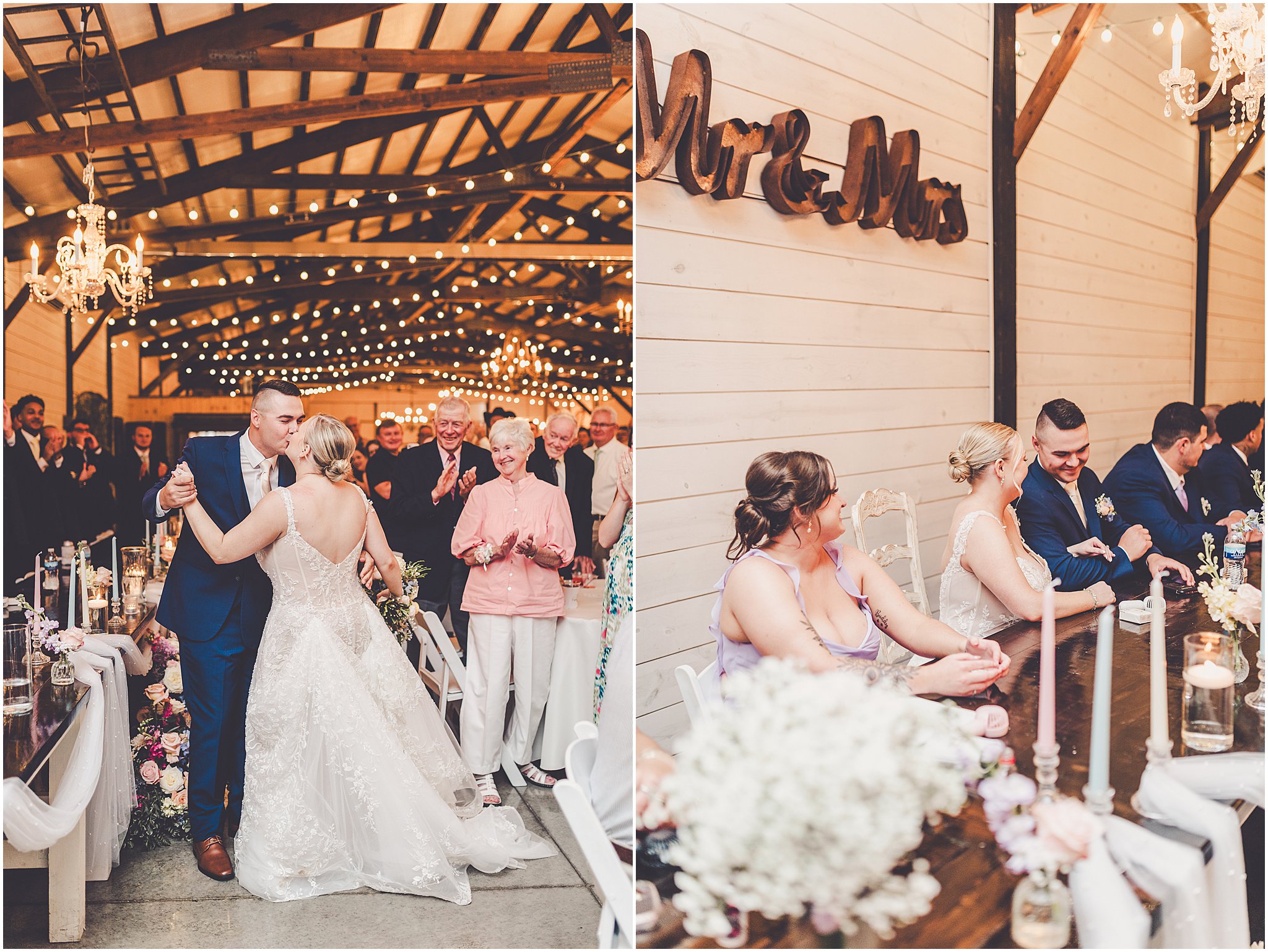 A look at Taylor & Kody's summer Hudson Farm wedding photos in Urbana, Illinois with Central Illinois photographer Kara Evans Photographer.