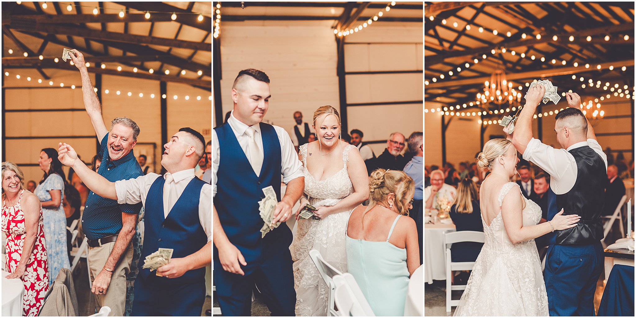 A look at Taylor & Kody's summer Hudson Farm wedding photos in Urbana, Illinois with Central Illinois photographer Kara Evans Photographer.