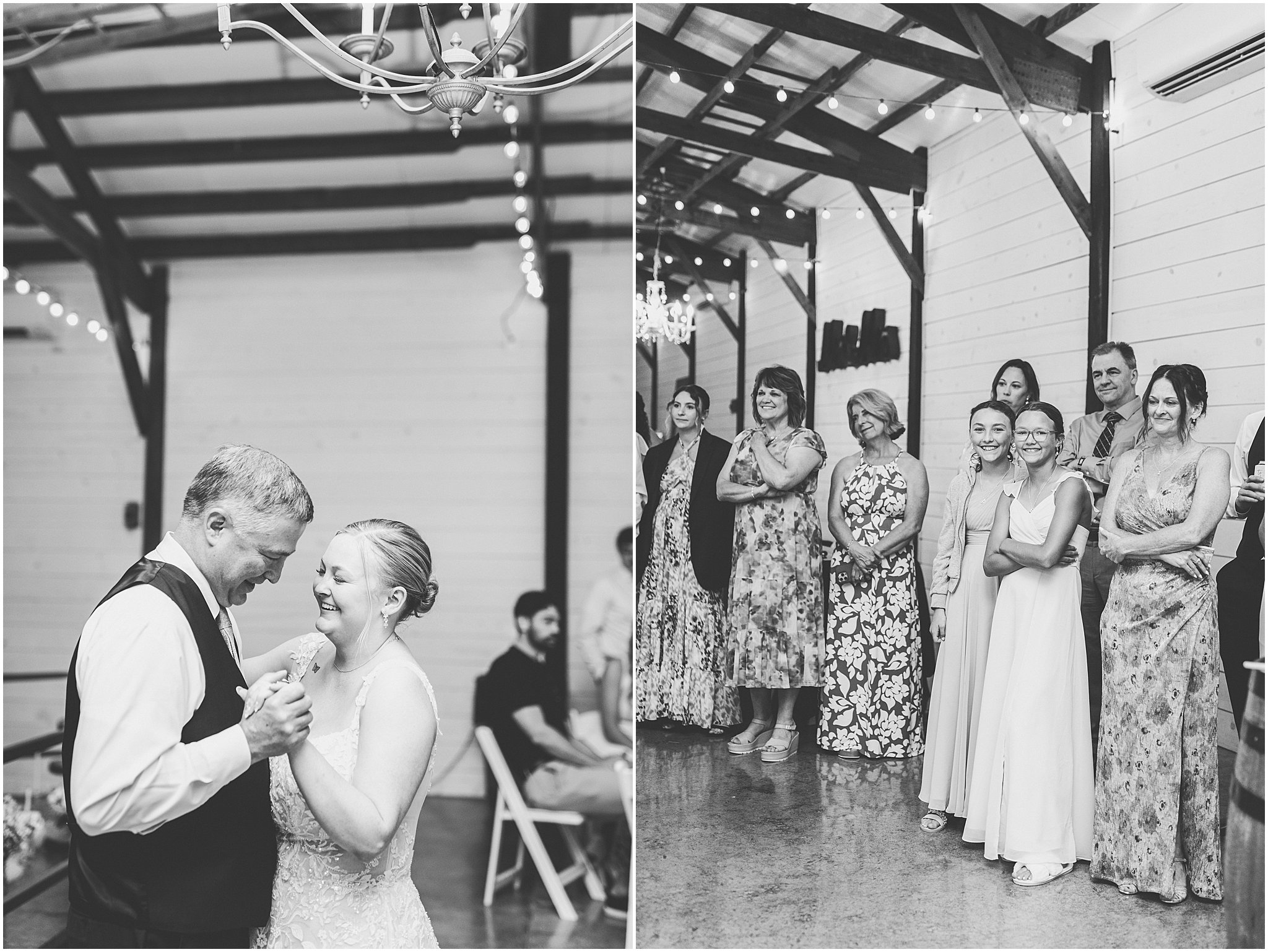 A look at Taylor & Kody's summer Hudson Farm wedding photos in Urbana, Illinois with Central Illinois photographer Kara Evans Photographer.