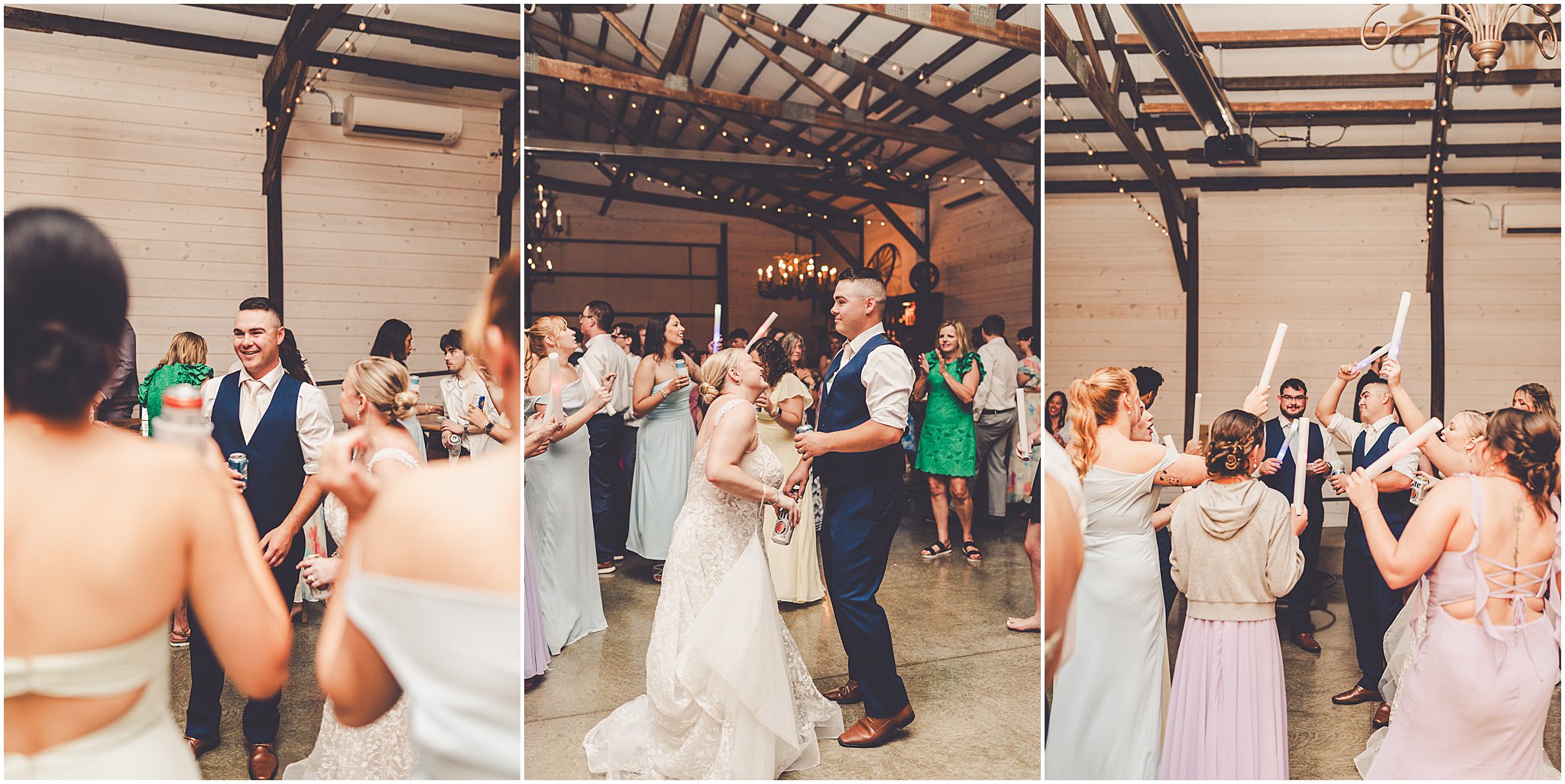 A look at Taylor & Kody's summer Hudson Farm wedding photos in Urbana, Illinois with Central Illinois photographer Kara Evans Photographer.