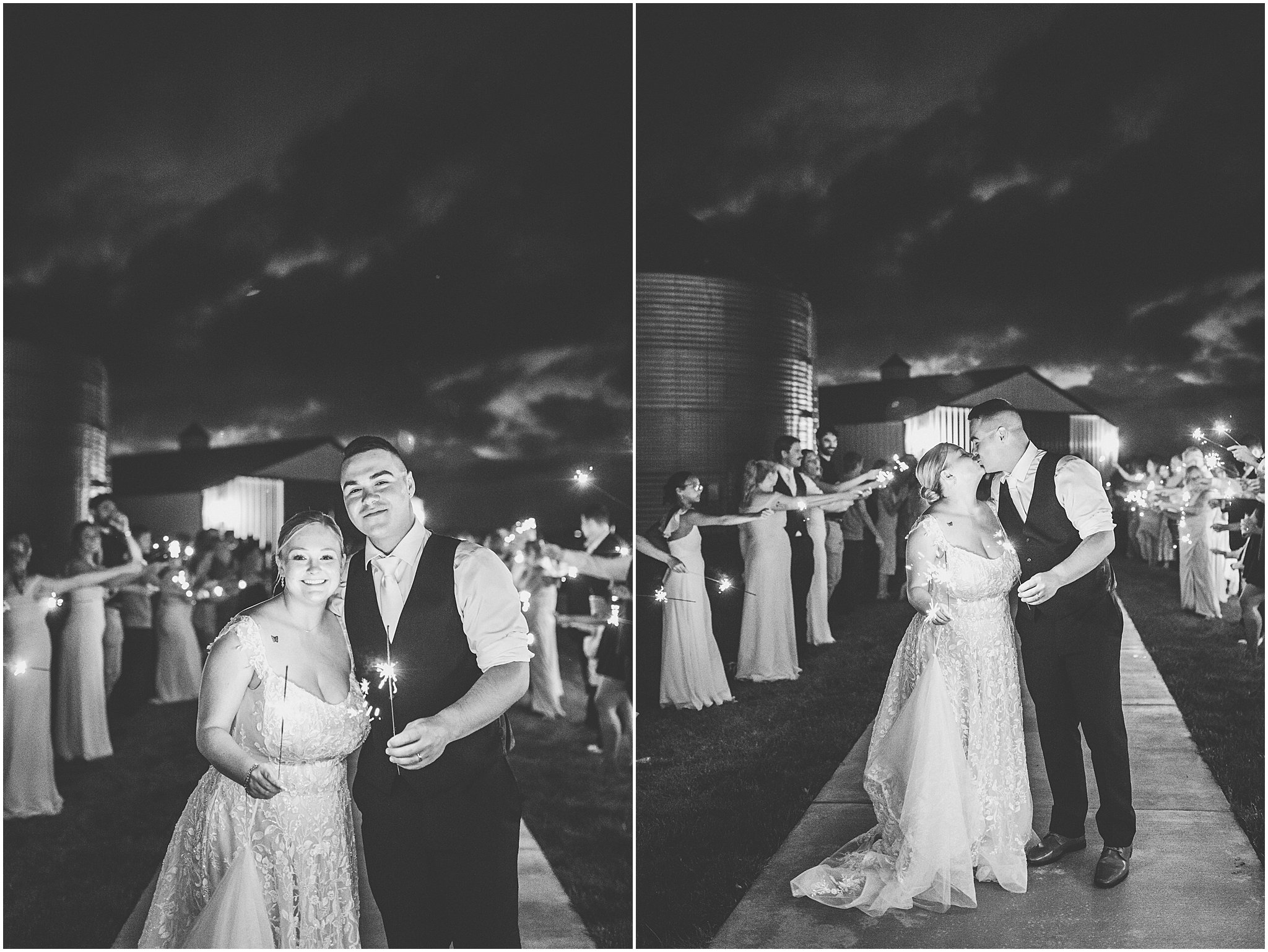 A look at Taylor & Kody's summer Hudson Farm wedding photos in Urbana, Illinois with Central Illinois photographer Kara Evans Photographer.