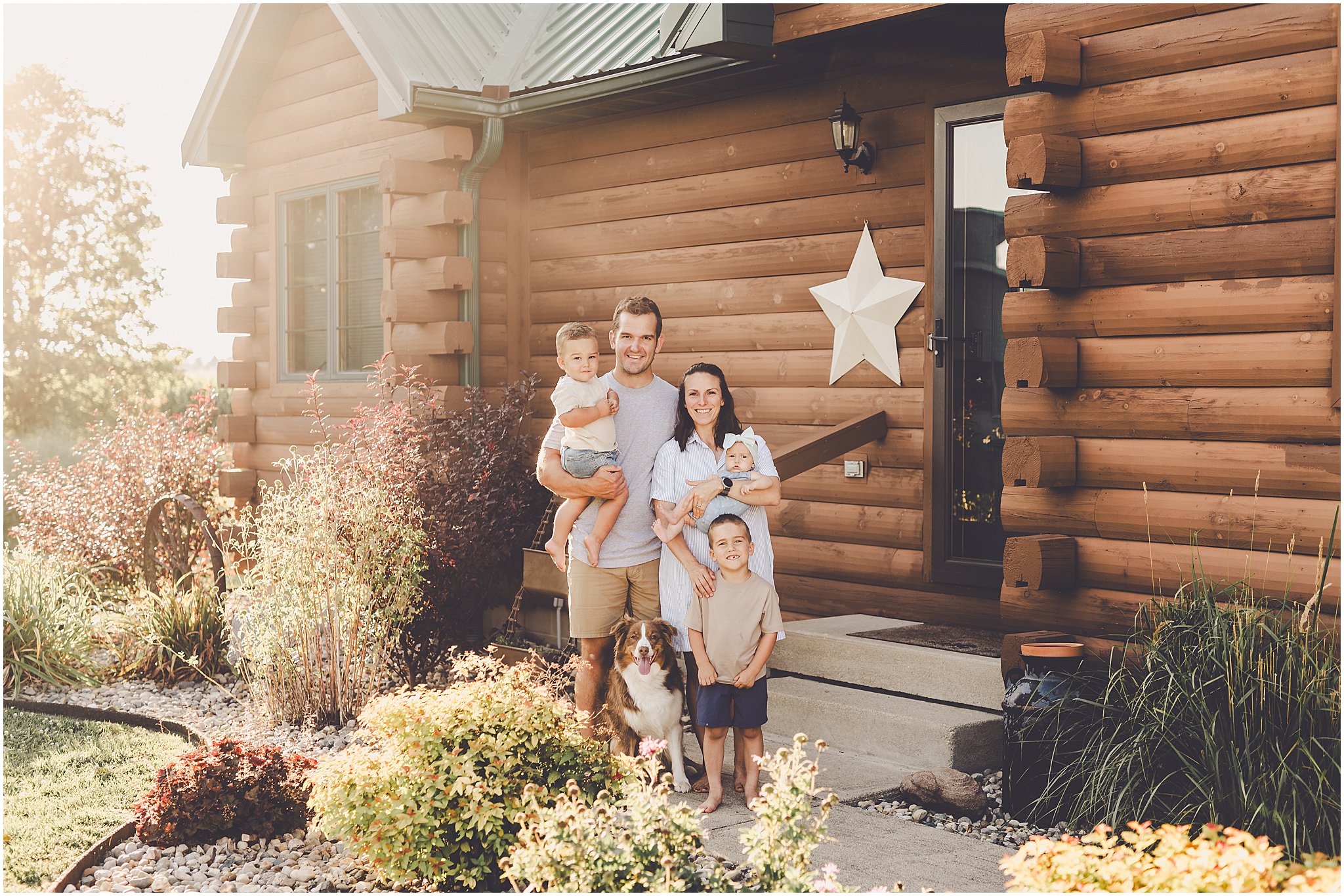 Summer family photo inspiration with Iroquois County family photographer Kara Evans Photographer.