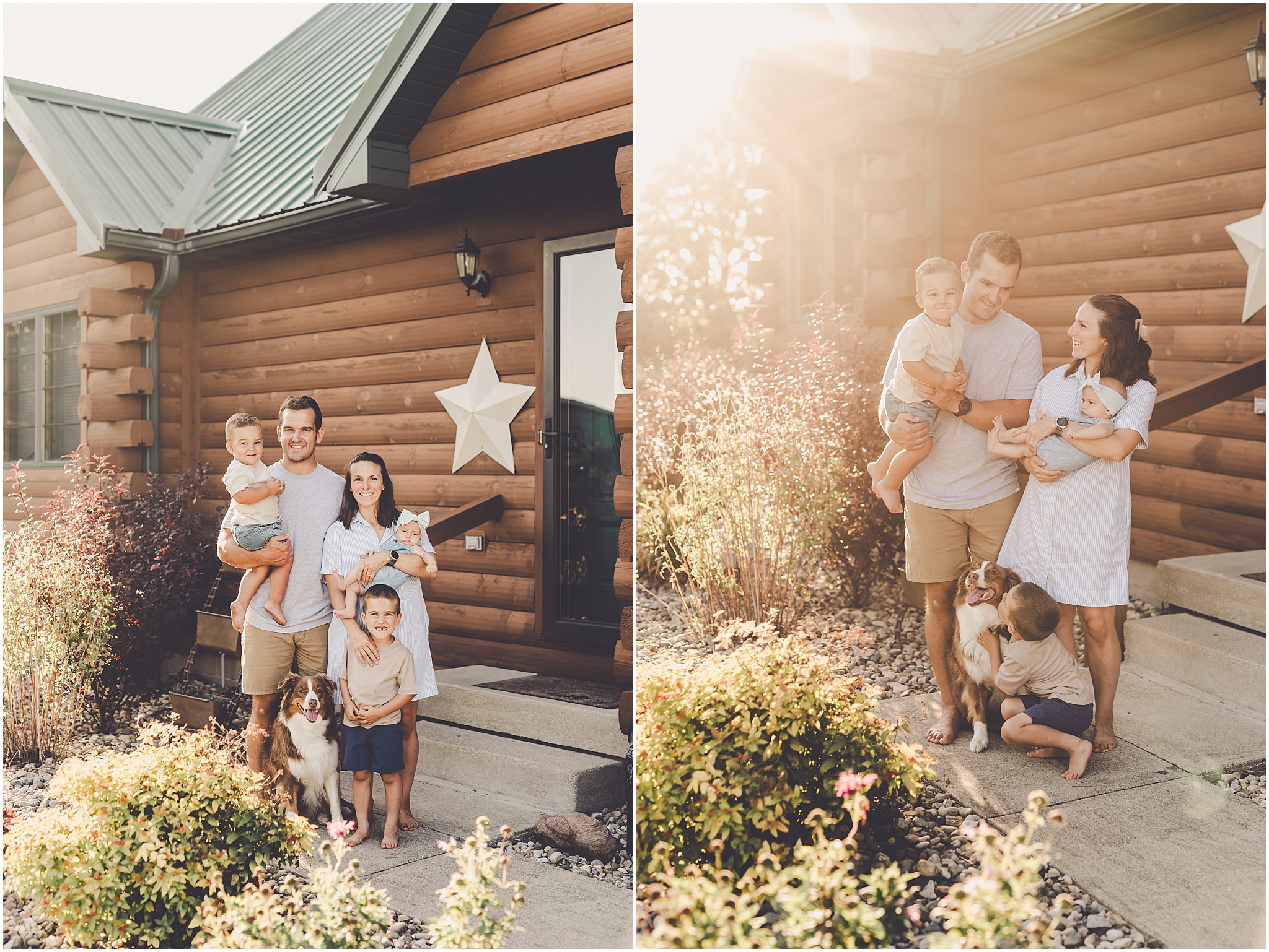 Summer family photo inspiration with Iroquois County family photographer Kara Evans Photographer.