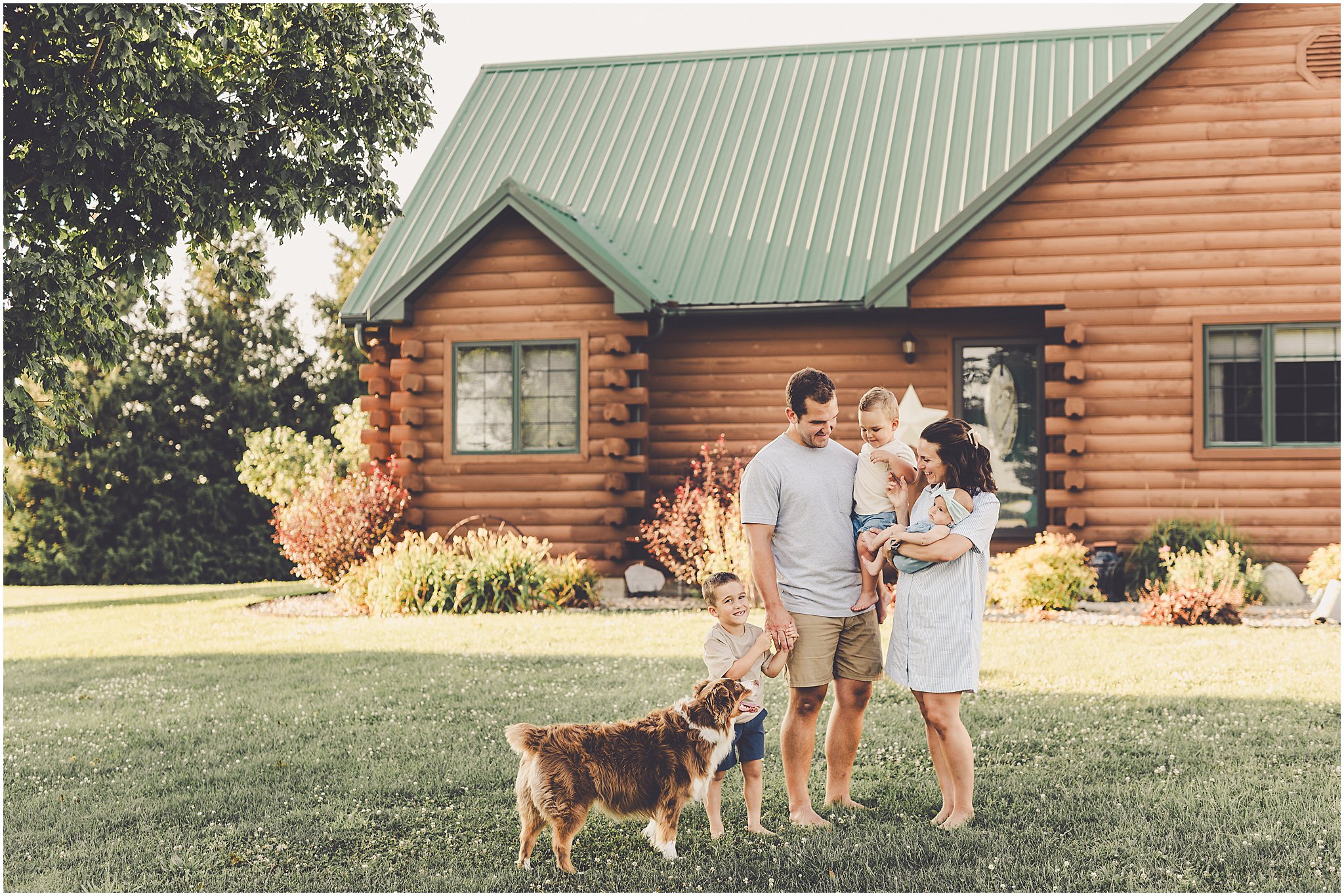 Summer family photo inspiration with Iroquois County family photographer Kara Evans Photographer.
