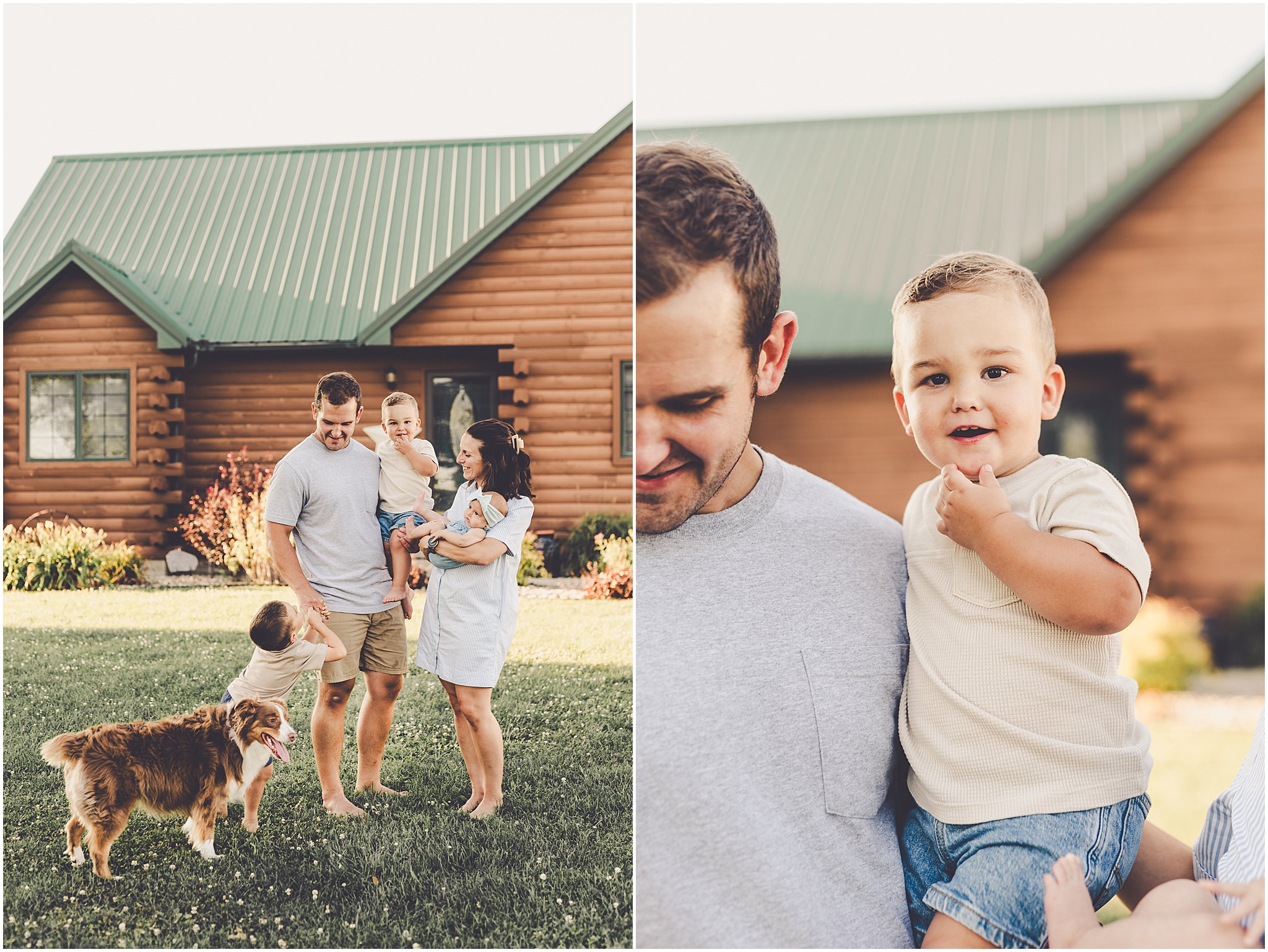 Summer family photo inspiration with Iroquois County family photographer Kara Evans Photographer.