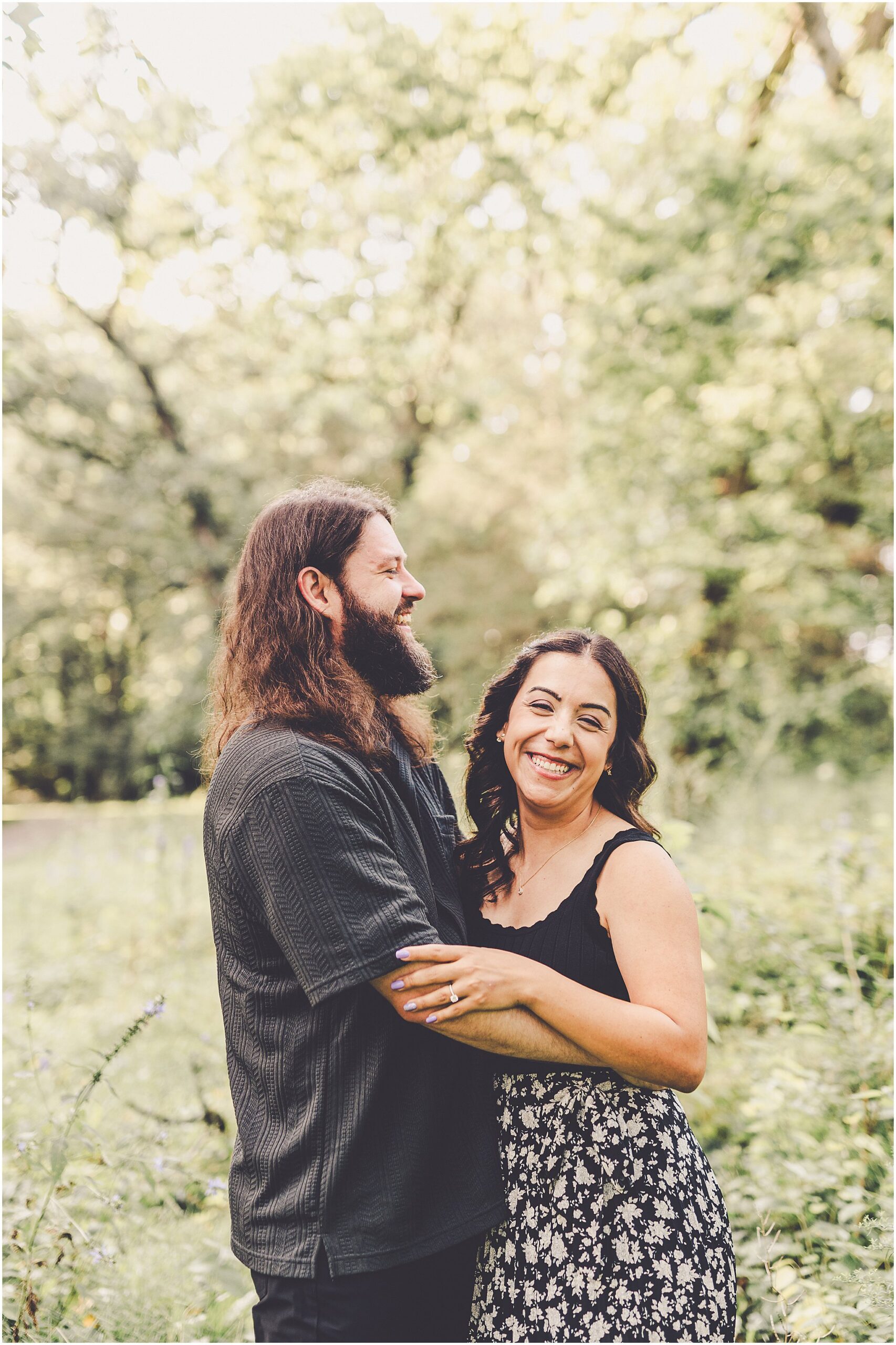 Featuring Paige and Jacob’s joyful and fun summer engagement session at the Kankakee River State Park in Bourbonnais, Illinois.