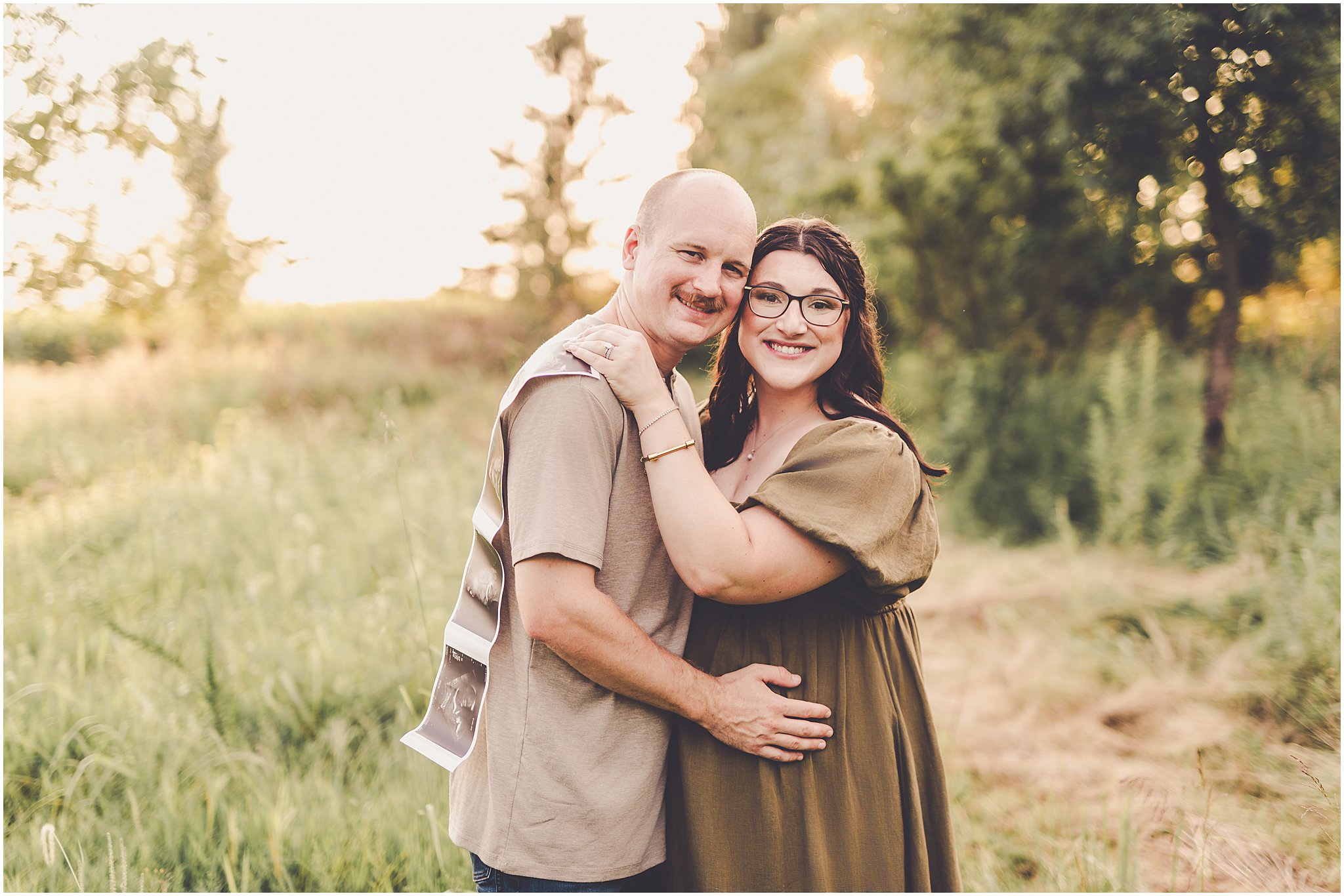 A look at this sunset maternity session in Iroquois County with Iroquois County & Central Illinois photographer Kara Evans Photographer.