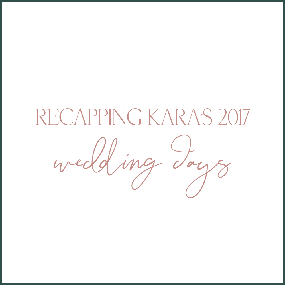Kara Evans Photographer - Central Illinois Wedding Photographer - Wedding Wednesday Blogger - 2017 Weddings Recap - Wedding Season Recap