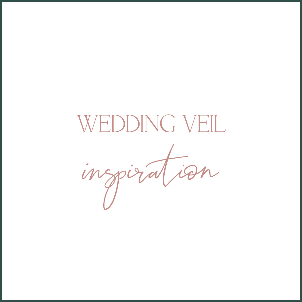 Wedding veil inspiration - bridal veil ideas from Kara Evans Photographer on Wedding Wednesday.