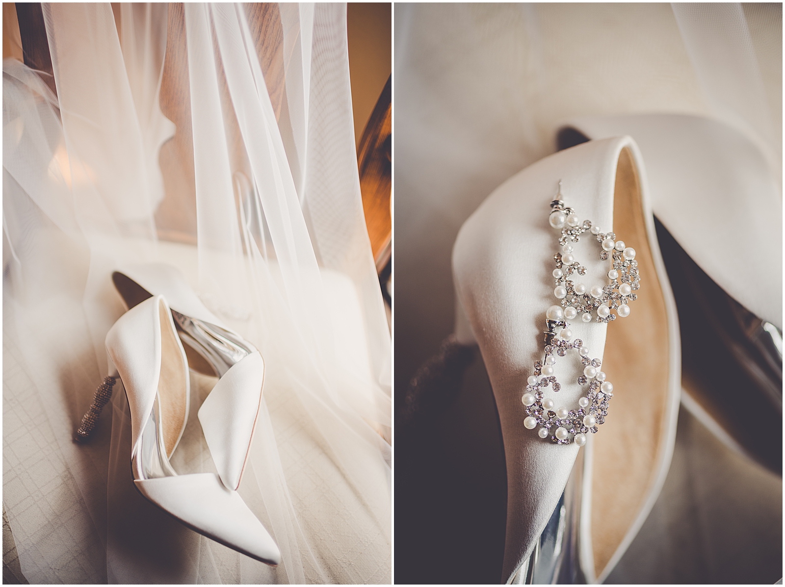 Julie and Paul's timeless & classic October wedding in Chicago, IL with Chicagoland wedding photographer Kara Evans Photographer.