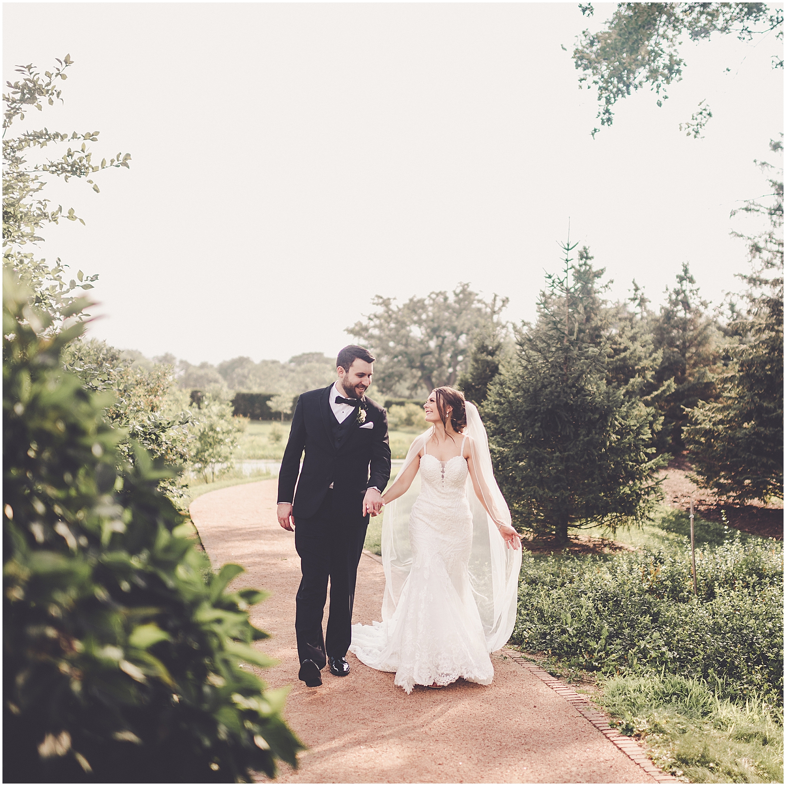 Kelsey and Justin's classic summer Gaslite Manor Banquets wedding in Aurora with Chicagoland wedding photographer Kara Evans Photographer.