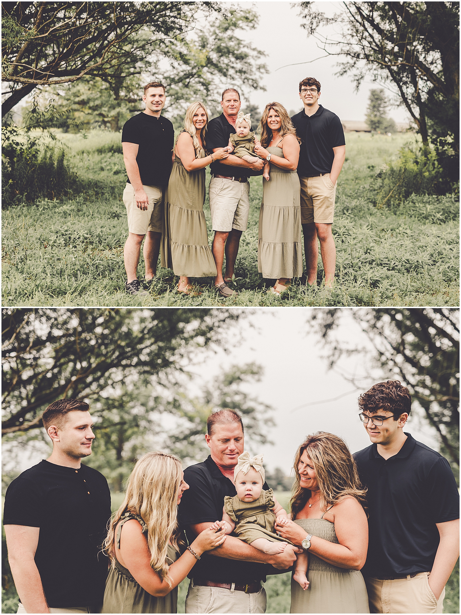 Central Illinois family photos with Bourbonnais & Kankakee County family photographer Kara Evans Photographer.