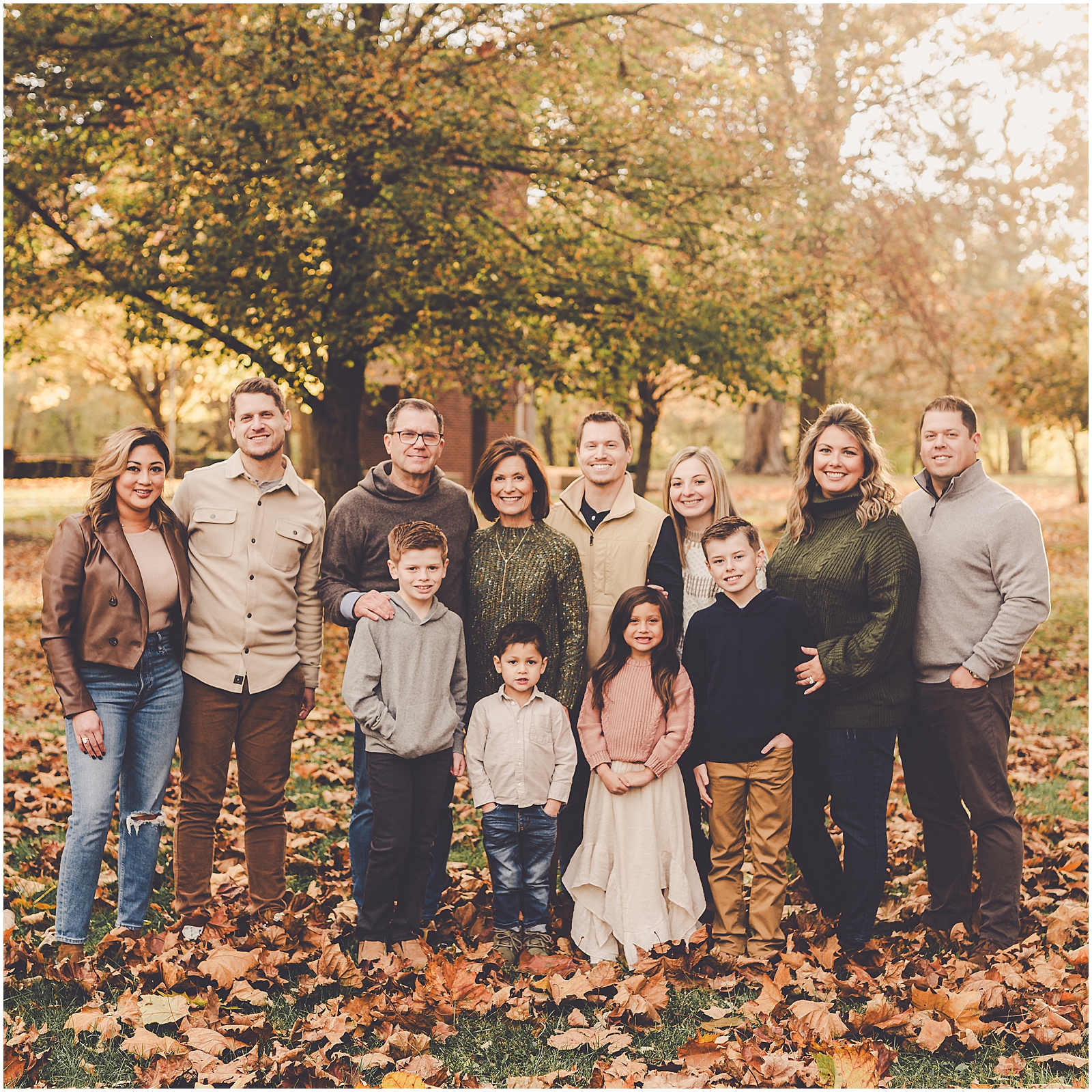 Kara Evans Photographer's top blog posts of 2023 with the Knapp family fall Iroquois County family photos in Watseka, Illinois.